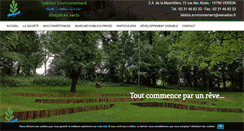 Desktop Screenshot of leblois-environnement.com